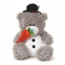 Мишка MetoYou (Тедди) на подставке снеговик с морковкой (M7 Snowman)